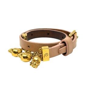 Alexander McQueen Wrap Skull Bracelet